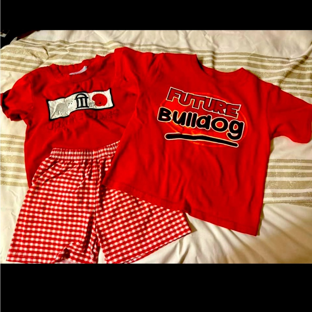 Toddler UGA bulldogs